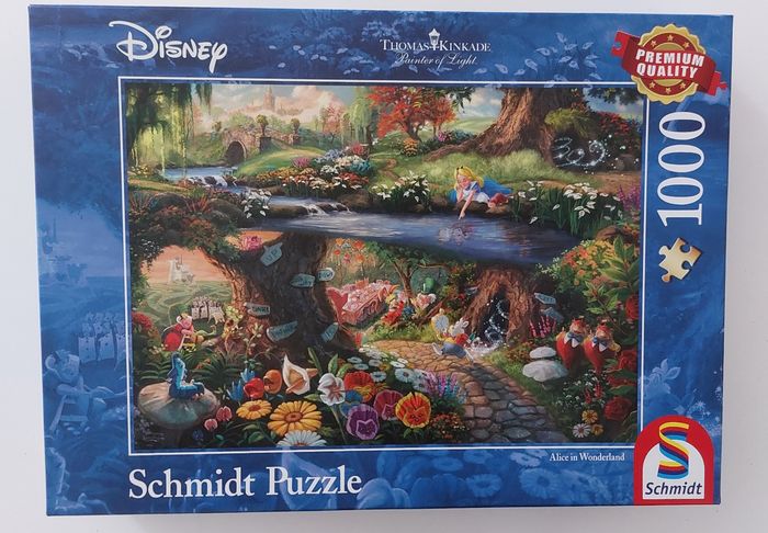 Puzzle 1000 pièces, Alice au pays des merveilles - photo numéro 2