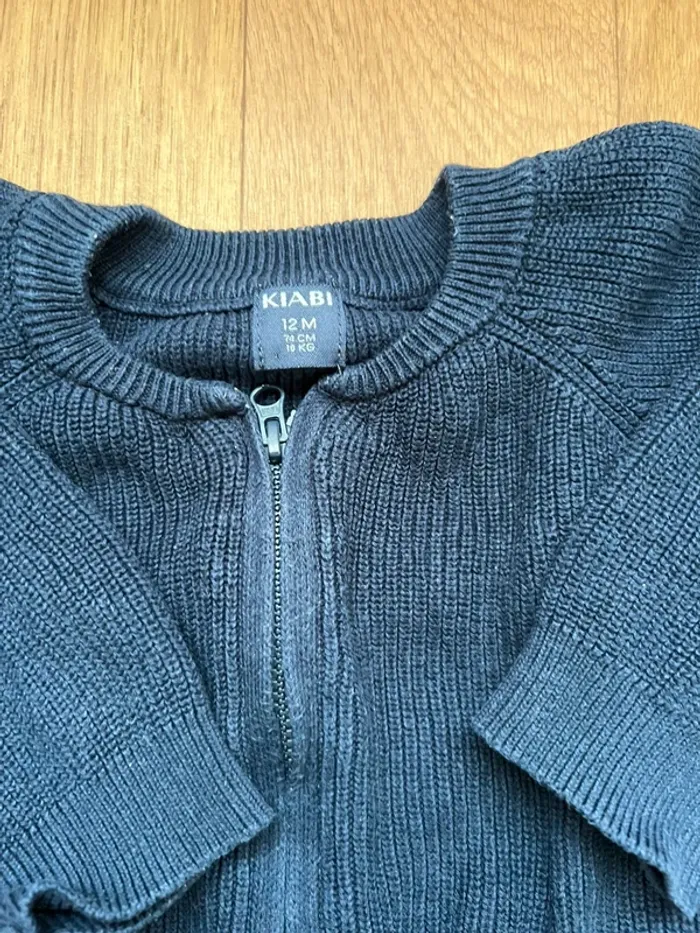 Gilet Bleu marine 12M - photo numéro 3