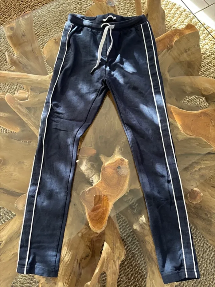 Pantalon fille Monoprix Kids legging bleu marine