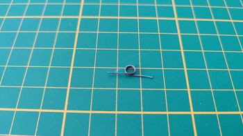 Ressort ouverture pièce détachée miniature Bburago burago Lamborghini Murciélago 1/18 #B81