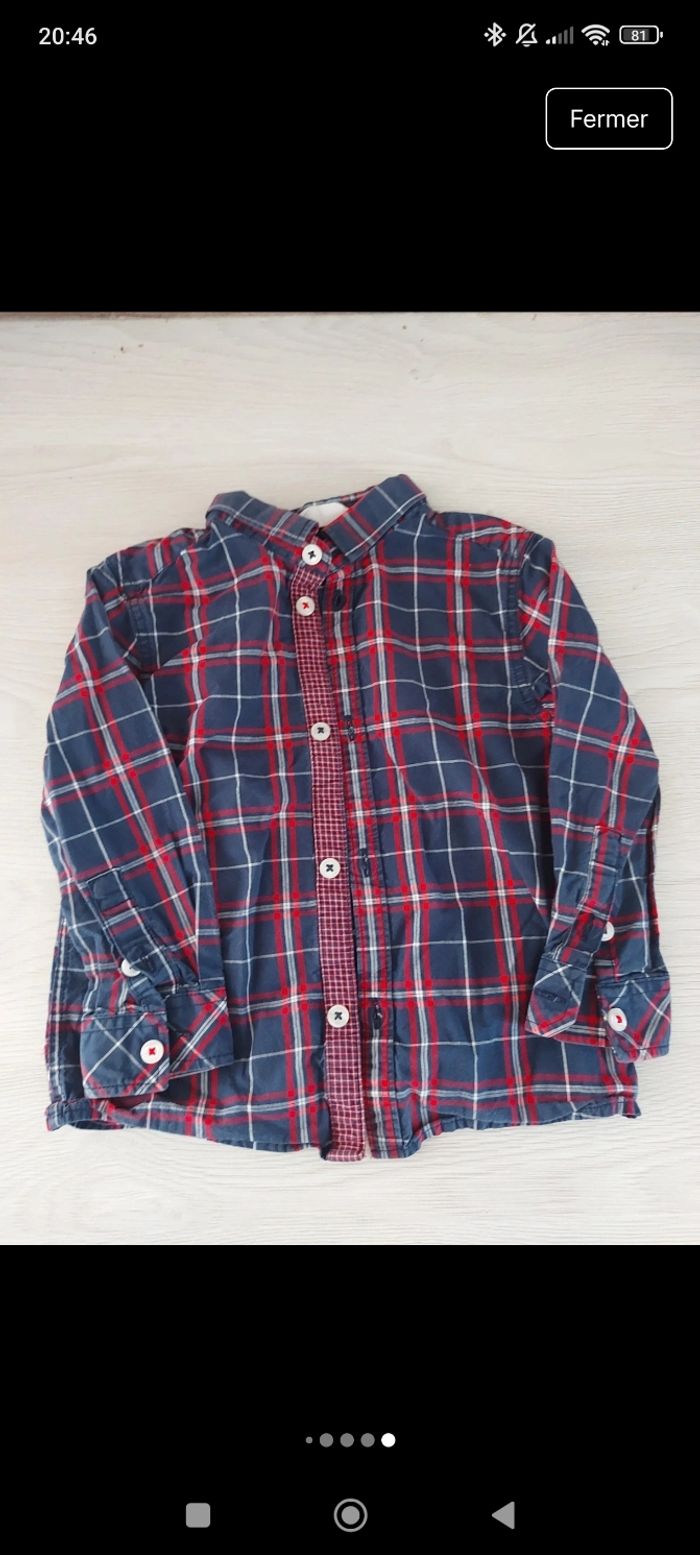 Lot t-shirt manches longues 3ans - photo numéro 8