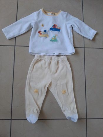 Pyjama 2 pièces garçon 9 mois