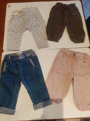 Pantalons 12 mois