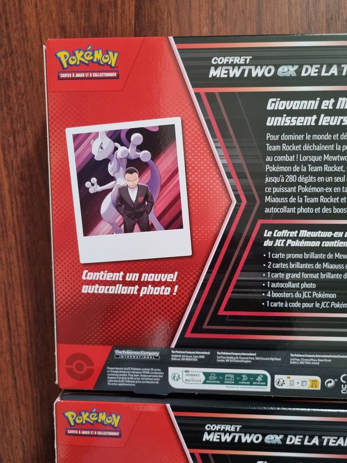 2 coffrets pokemon Mewtwo - photo numéro 7