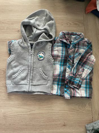 Ensemble chemise et gilet