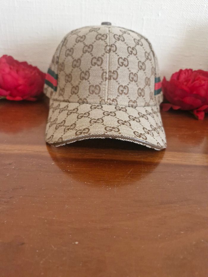 Casquette gucci beige - photo numéro 2