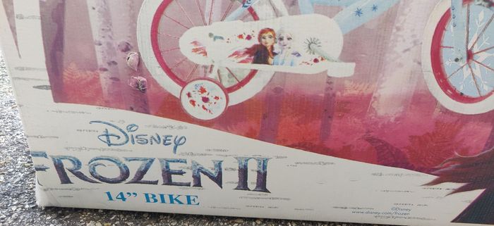 Vélo reine des neiges - photo numéro 2