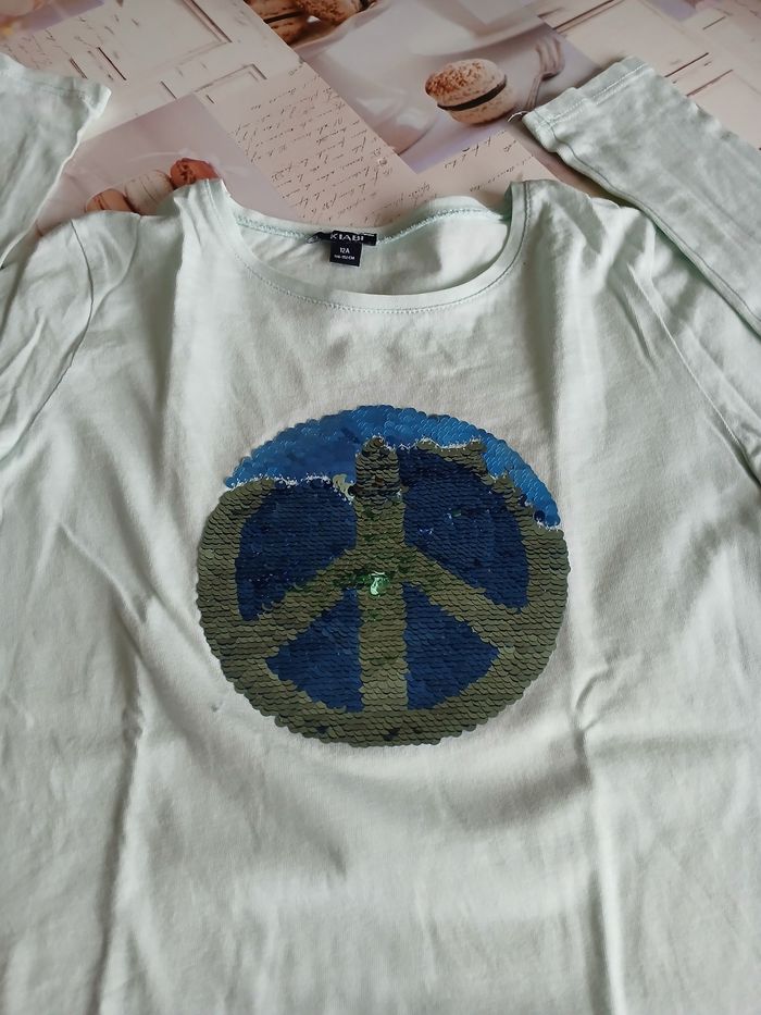 Tee-shirt ML "Kiabi" 12 ans. - photo numéro 2