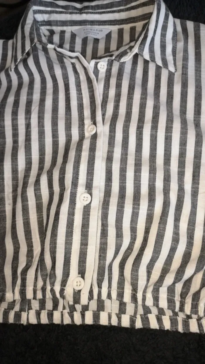Chemise courte rayer neuf - photo numéro 3