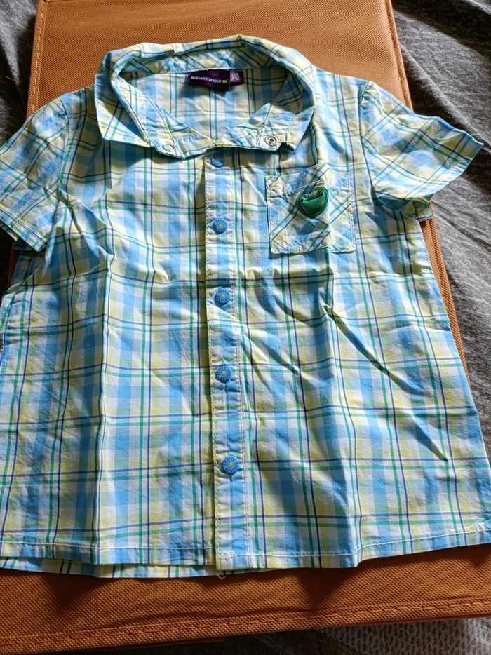 Chemise MC garçon 24 mois