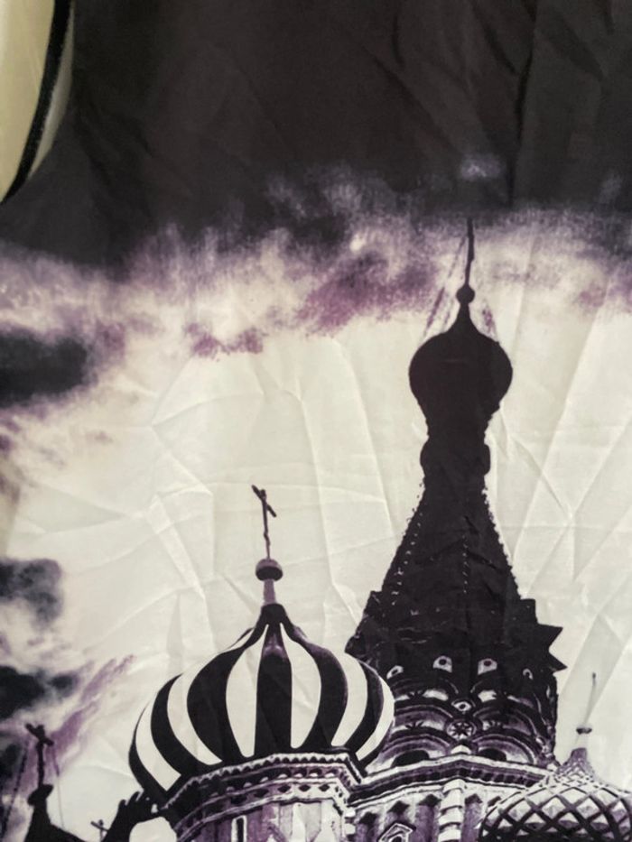 Robe tunique noir et blanc tu - photo numéro 6