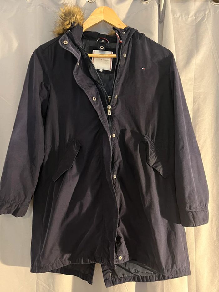 Veste longue parka tommy hilfiger - photo numéro 6
