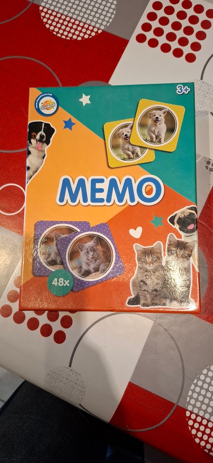 Jeux memo carte