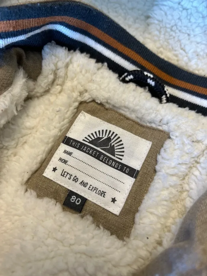 Manteau imperméable beige bébé garçon C&A - 9/12 mois - photo numéro 11