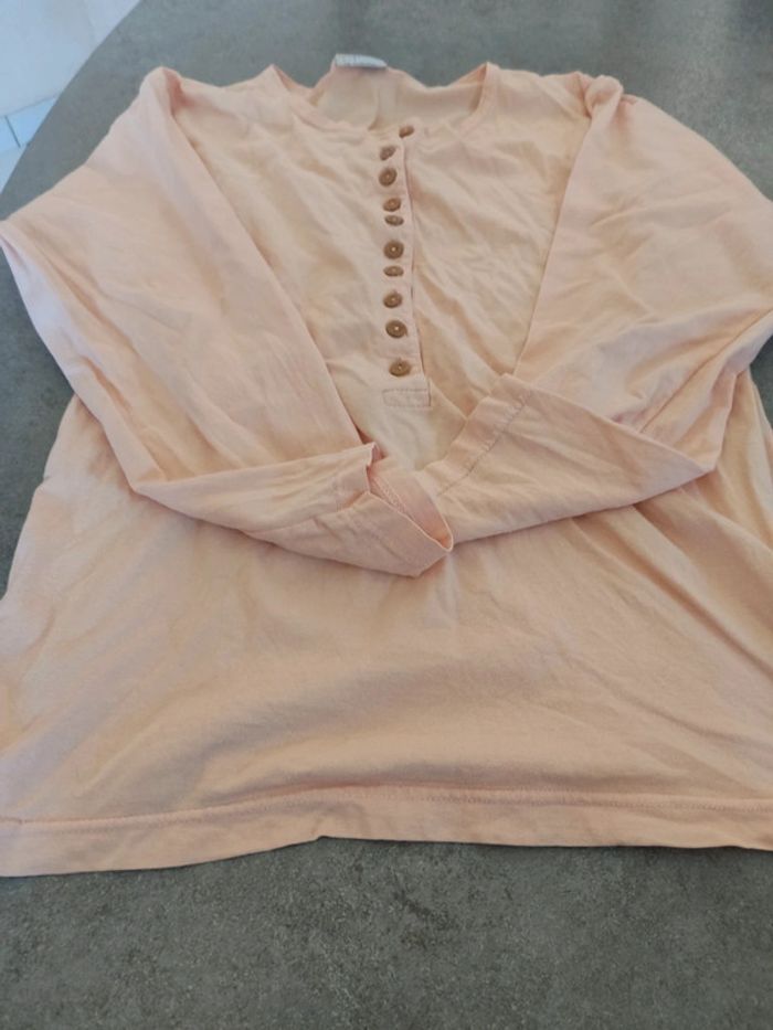 Tee shirt 3 Suisse saumon 36