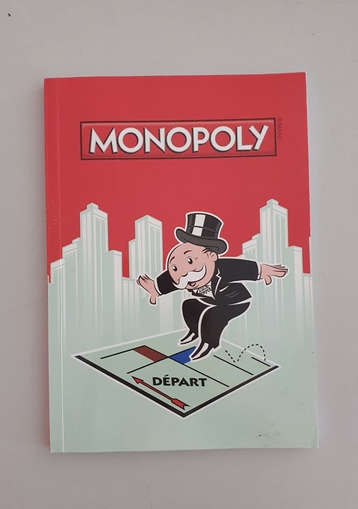 Carnet Monopoly + stickers
