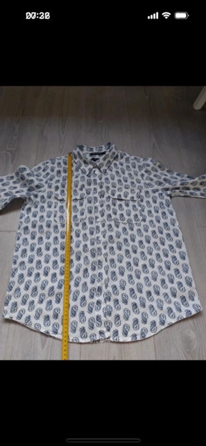 Chemise 100% lin Monoprix taille 36 - photo numéro 6