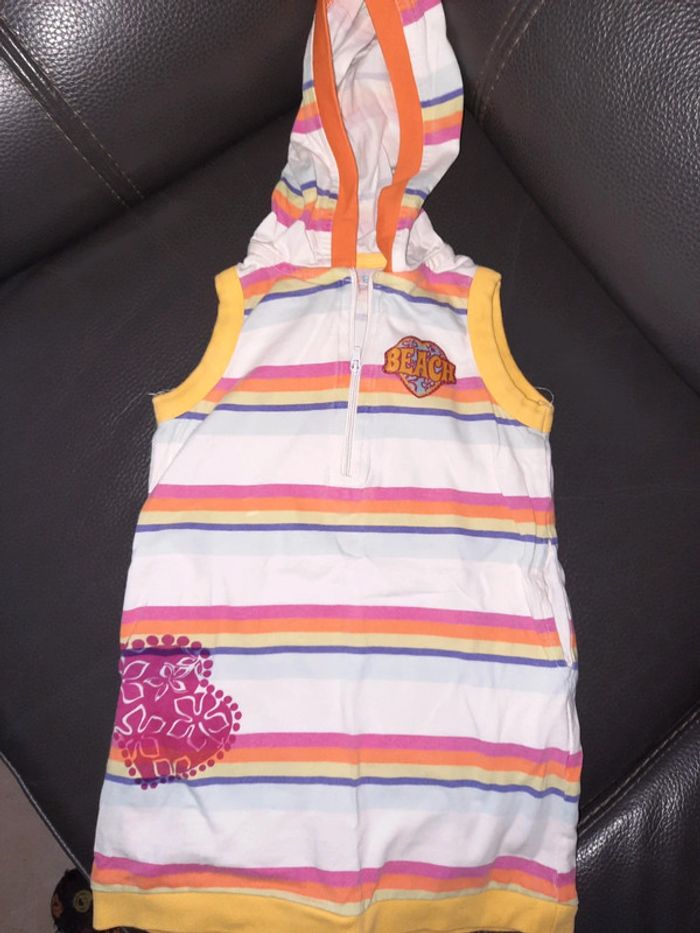 Robe d'été fille 3 ans avec capuche