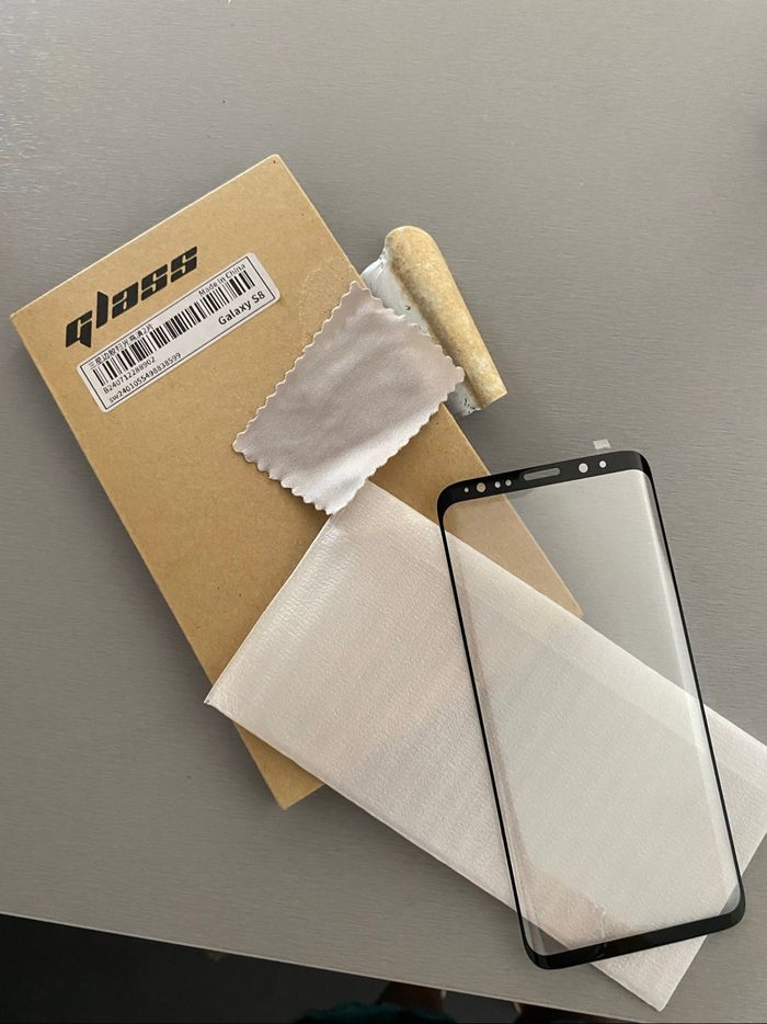 Écran verre trempé Galaxy s8
