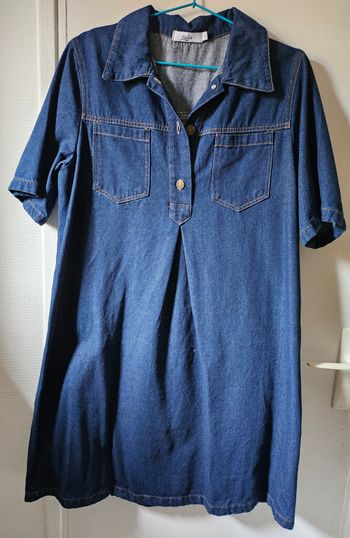 Robe en jean Calie Paris taille L (40/42) - Neuve