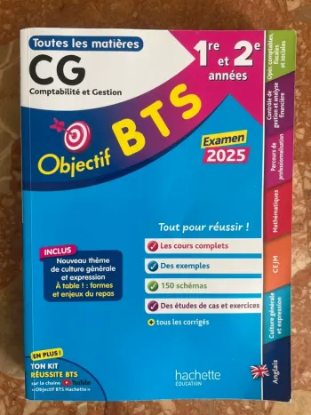 Toutes Les Épreuves BTS CG