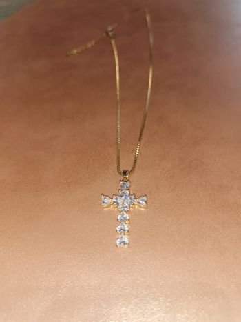 Collier et pendentif spirituel croix chrétienne