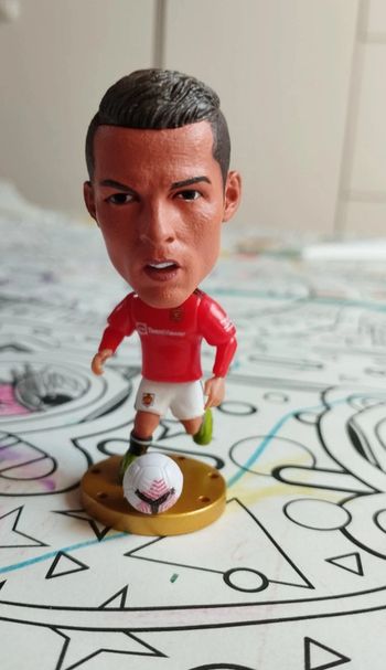 Petite figurine football neuve cristiano Ronaldo CR7 Manchester United
