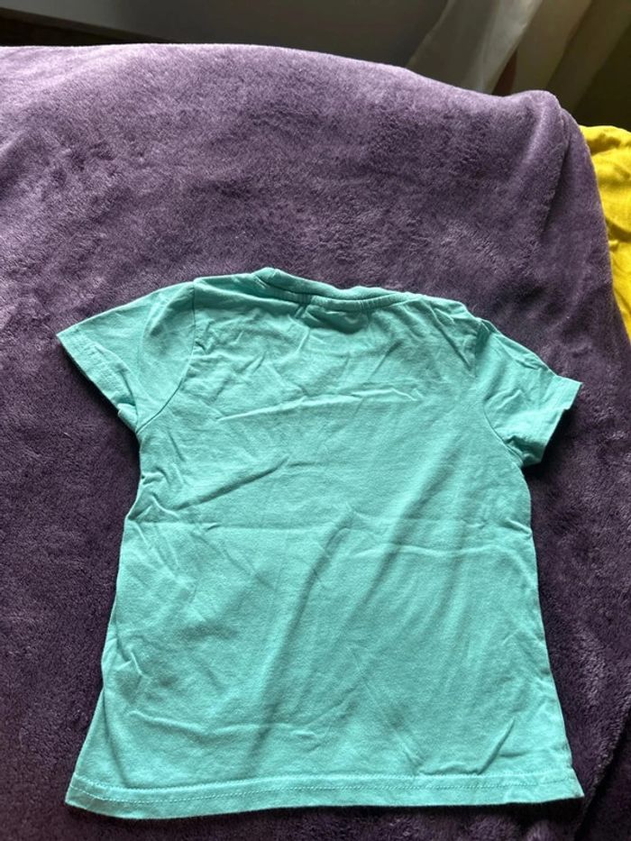T-shirt garcon en coton bleu turquoise Mickey Disney taille 3 ans - photo numéro 6