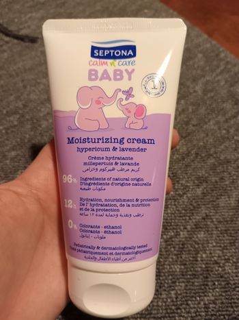 Crème hydratante bébé septona