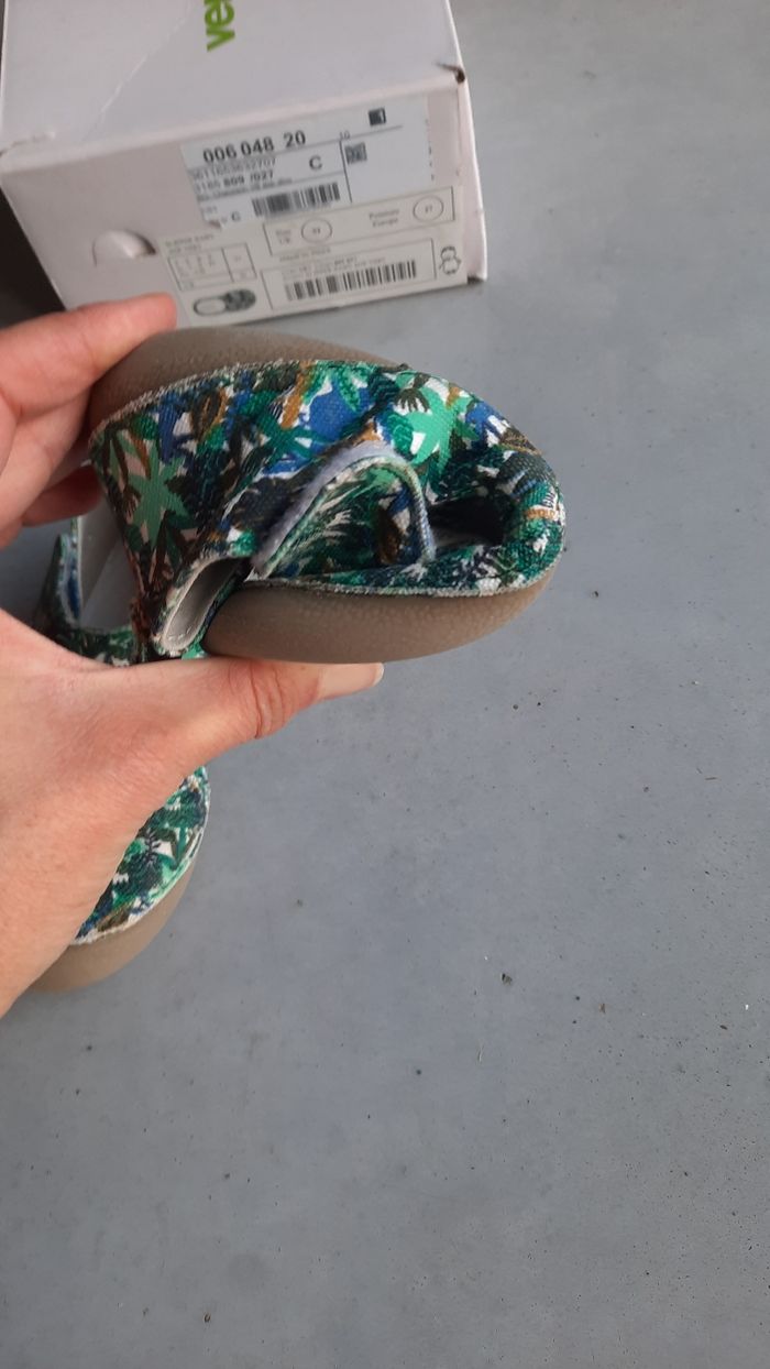 Chaussons pattes de chat vertbaudet 27 garcon mixte souples #presquepiednu - photo numéro 7