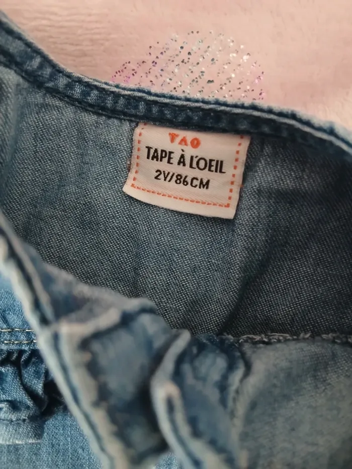 Robe en jean 2 ans - photo numéro 5
