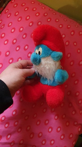 Peluche schtroumpf
