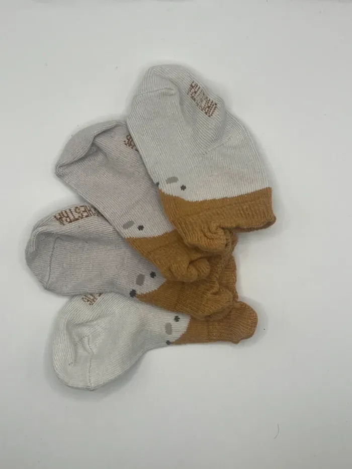 Chausette bébé renard