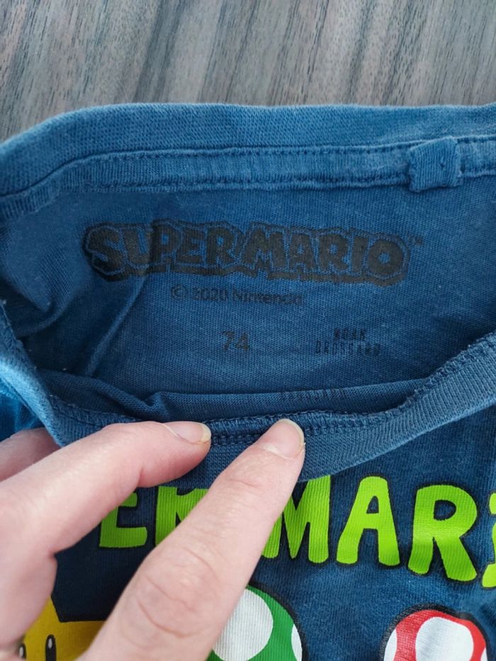 T-shirt Mario - photo numéro 2