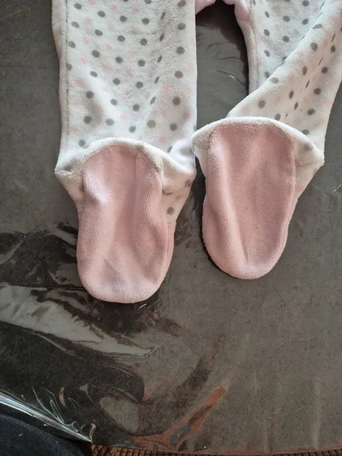 Pyjama grenouillère rose fille - photo numéro 6
