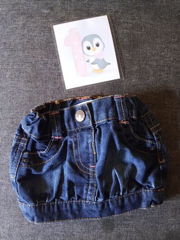 Jupe en jean 1 mois