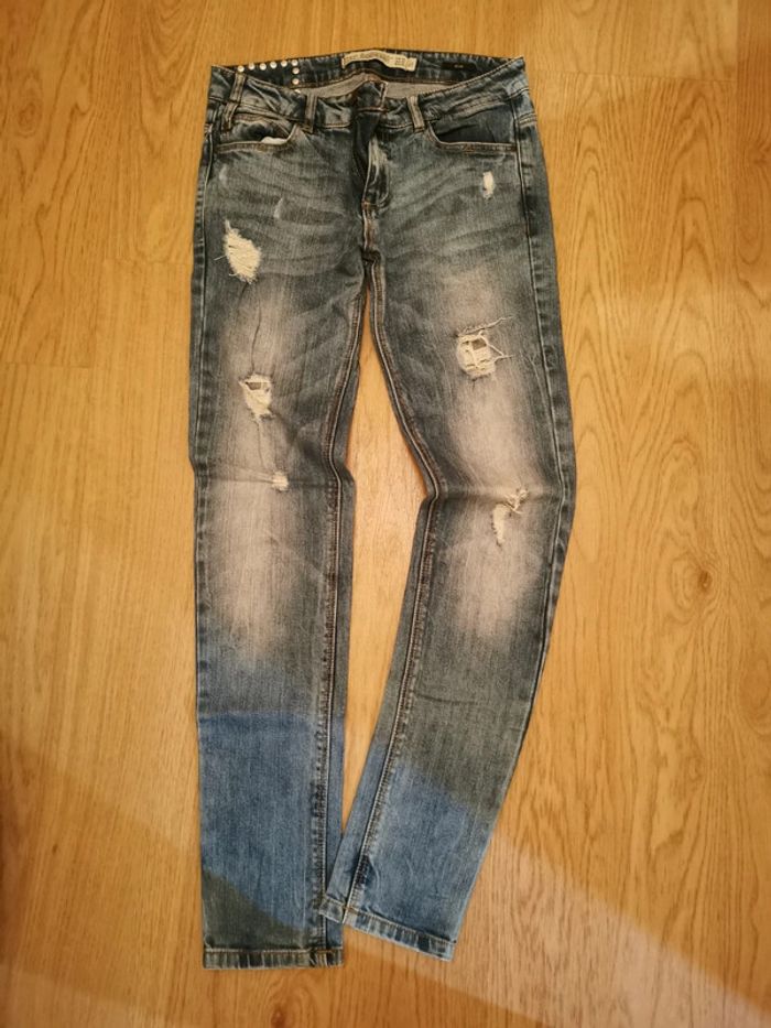 Jean slim Zara bleu - photo numéro 6
