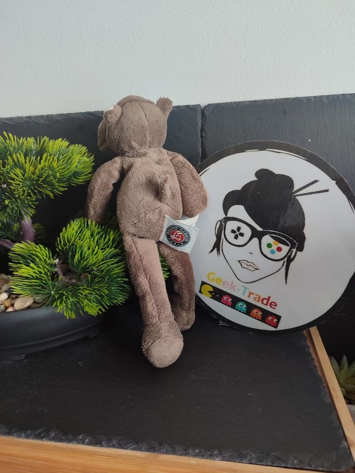 doudou et compagnie hippopotame marron Roland garros dc215rg pantin DD03567 - photo numéro 2