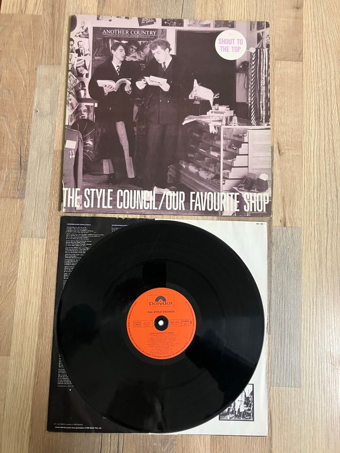 Vinyle 33 tours-The style council-Our favourite shop - photo numéro 2