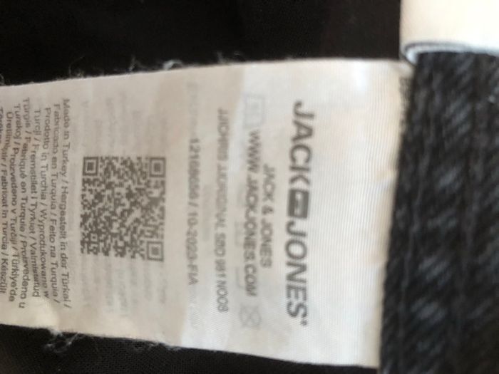 Jeans homme noir Jack & Jones taille 32/32 - photo numéro 8