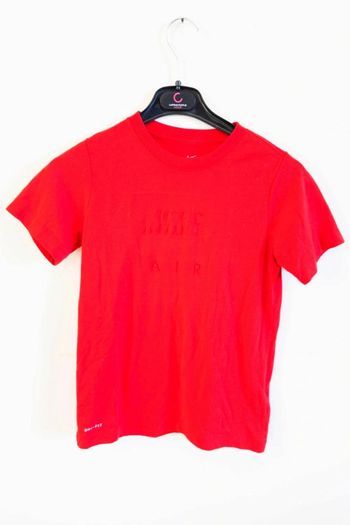 C49 t-shirt rouge Nike 9 ans
