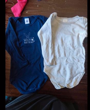 Lot de 2 bodies Manche longue