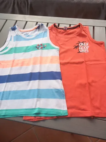 T-shirts sans manches