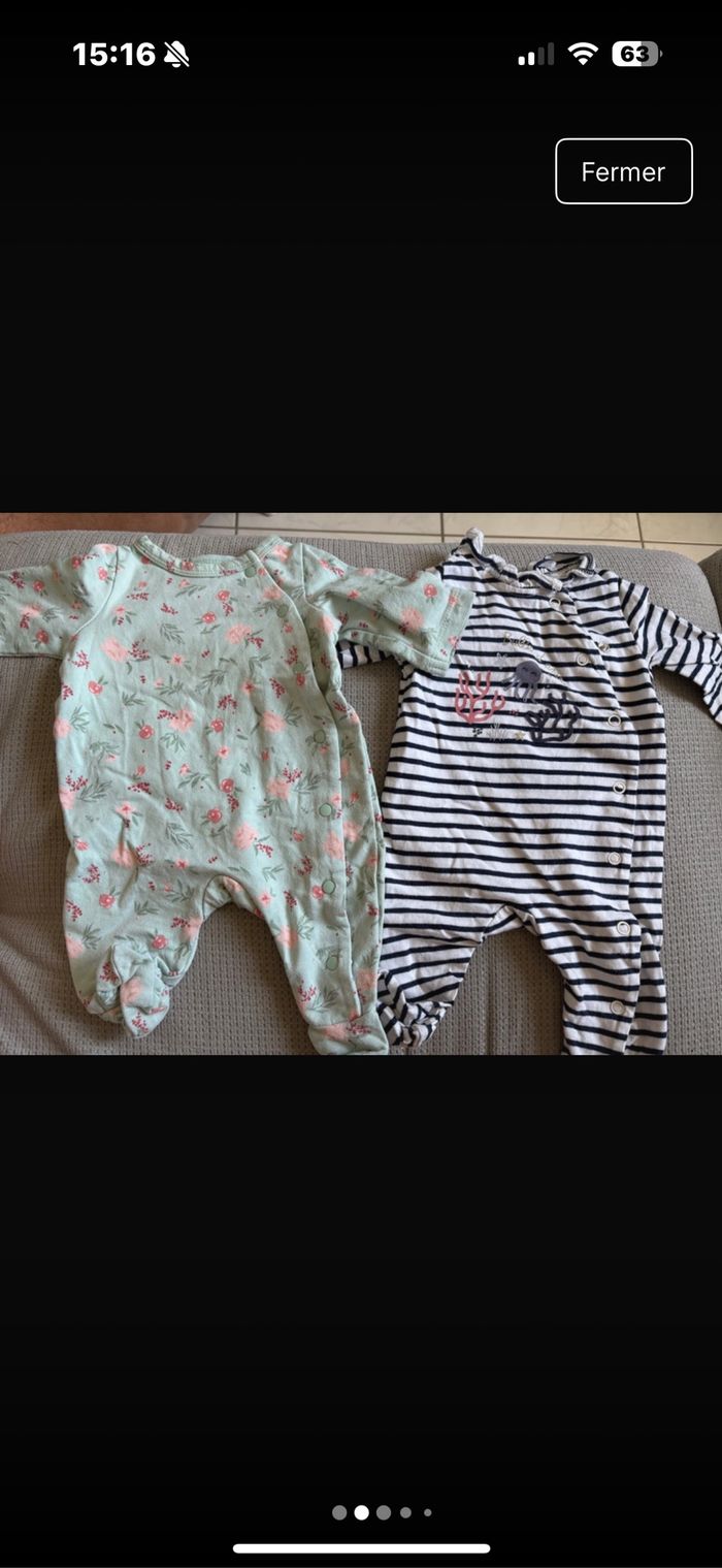 Lot 2 pyjamas légers  TAO - photo numéro 2