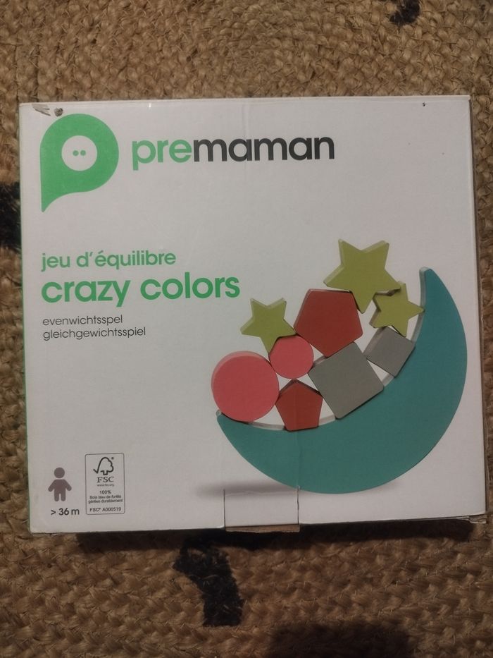 Jeu d'équilibre bois