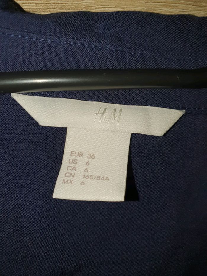 Chemise bleu marine - photo numéro 2