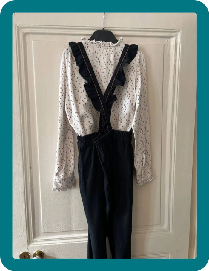 Ensemble chemise salopette 10 ans - Carrément Beau - photo numéro 3
