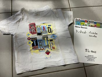 T shirt garçon 24 mois