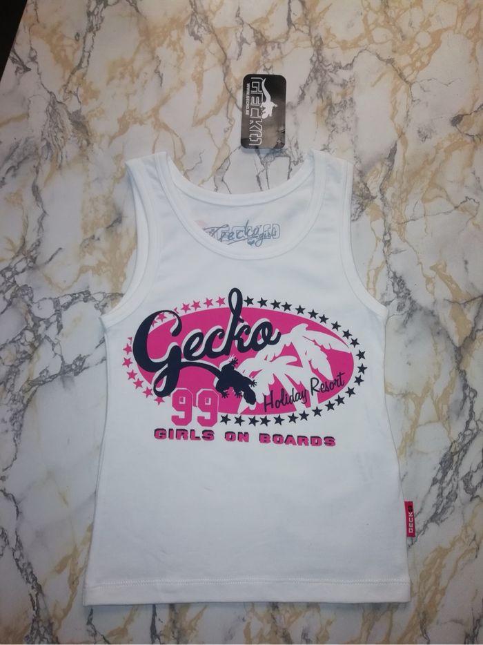 Debardeur 4 ans  Gecko nouveau