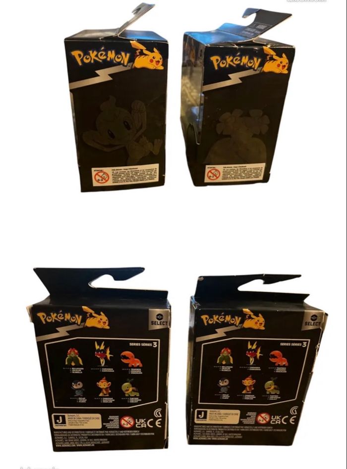 Lot deux Pokemon Select Series Séries,Bellossom et Chimchar, NEUFS - photo numéro 3
